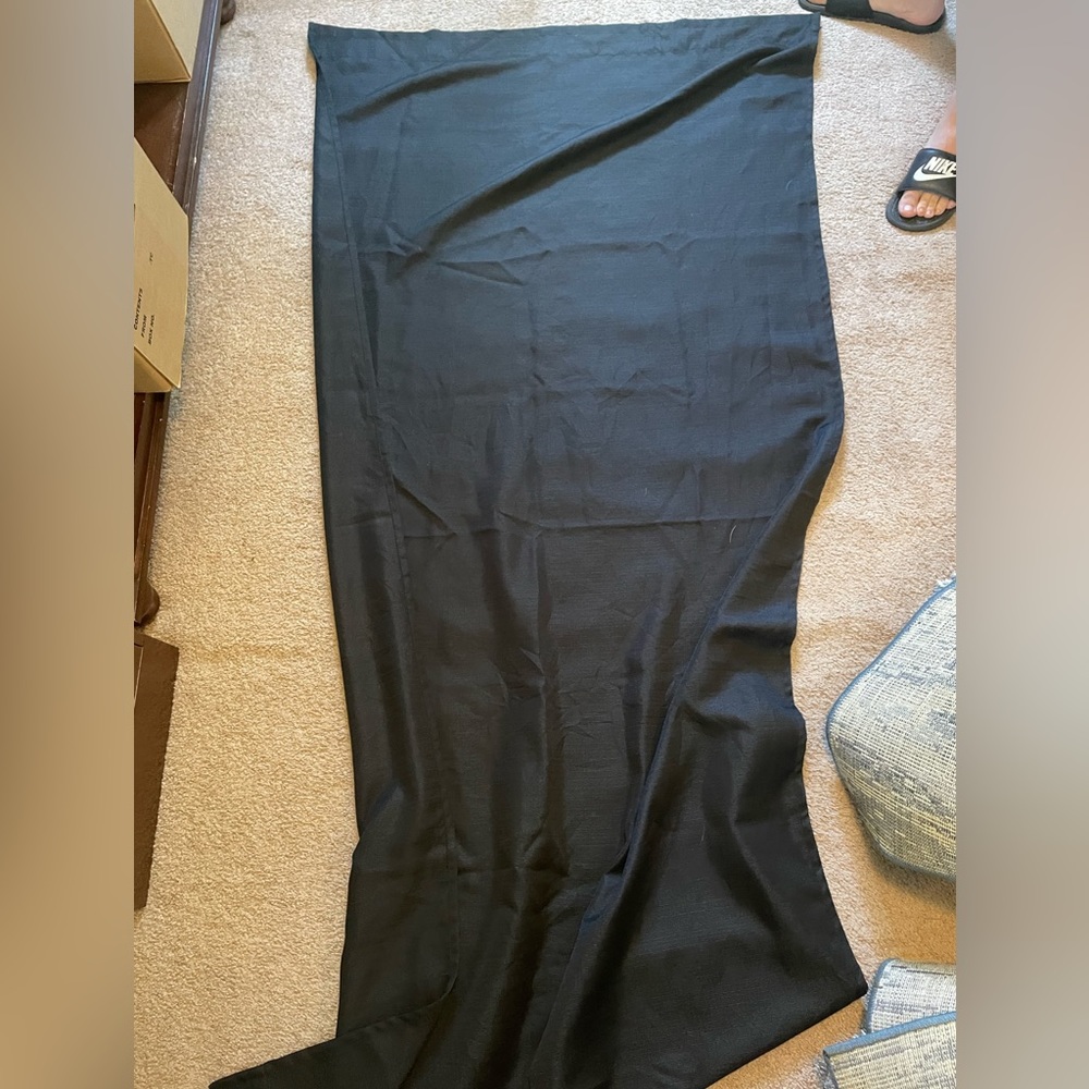 Black soot curtains